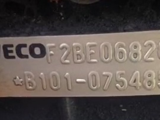 Motor F2 BE 0682 C Iveco 491E