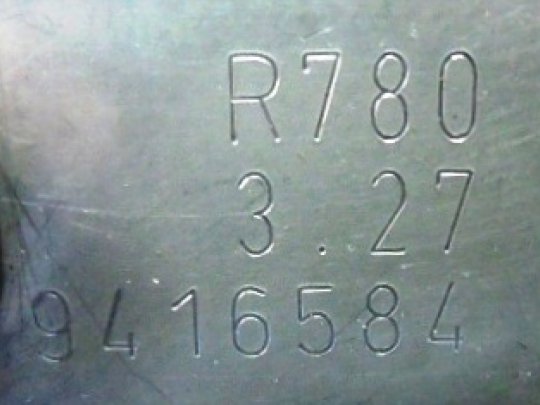 Nez-de-pont (différentiel) R780 11X36 Scania R R500