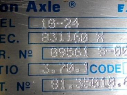 Grupo diferencial HY 0855 10X37 Man LC 8.224
