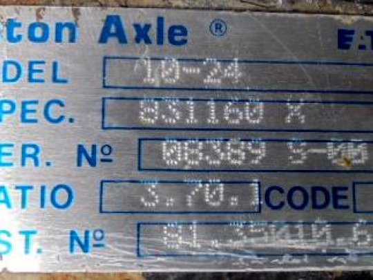 Grupo diferencial HY 0855 10X37 Man LC 8.224