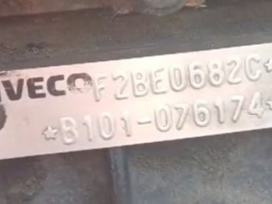 Motor F2 BE 0682 C Iveco 491E