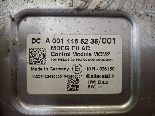 Centralita motor A0014465235 Mercedes Econic 1833