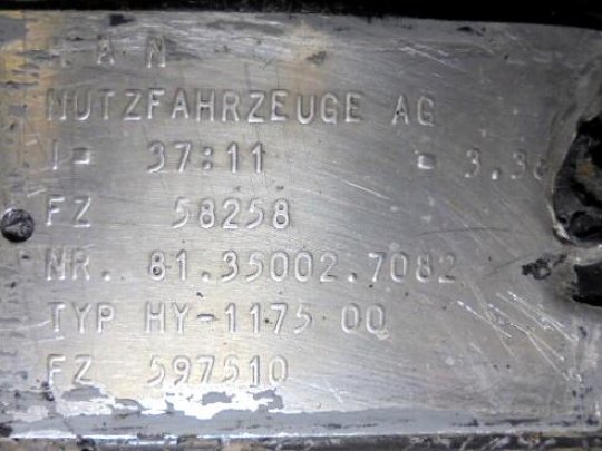 Grupo diferencial HY 1175 11X37 Man LC 18.224