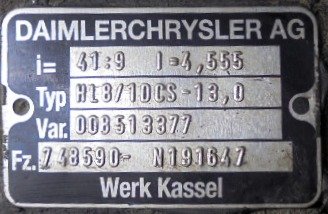 Grupo diferencial Mercedes Atego 1828  - 1