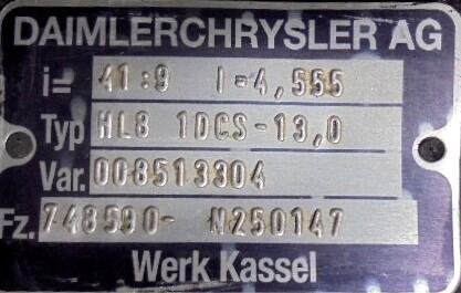 Grupo diferencial Mercedes Atego 1828  - 1