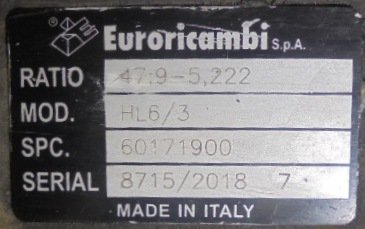 Grupo diferencial HL6 9X47  Mercedes OC 500  - 1