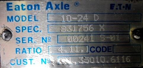 Grupo diferencial HY 0855 9X37 Man LC 11.224  - 1