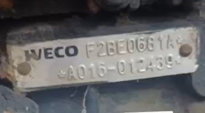 Moteur F2 BE 0682 A Iveco Euro-rider 397E  - 1