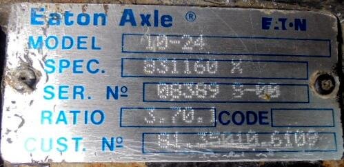 Grupo diferencial HY 0855 10X37 Man LC 8.224  - 1
