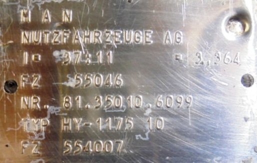 Grupo diferencial HY 1175 11X37 Man LE 220  - 1