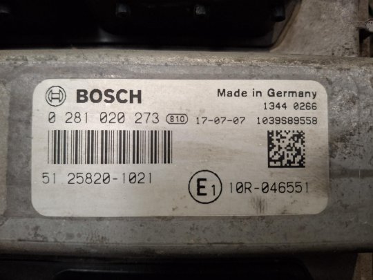 Engine control unit 0281020273 Man TGX 18.480  - 1