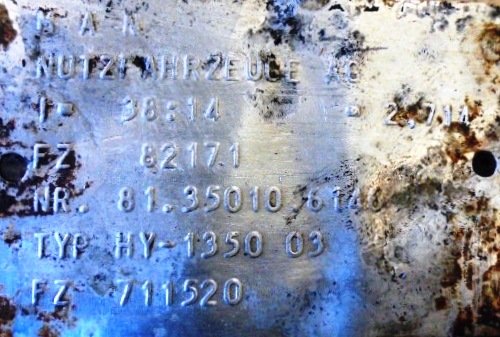Grupo diferencial HY 1350 14X38 Man TGA 18.480  - 1