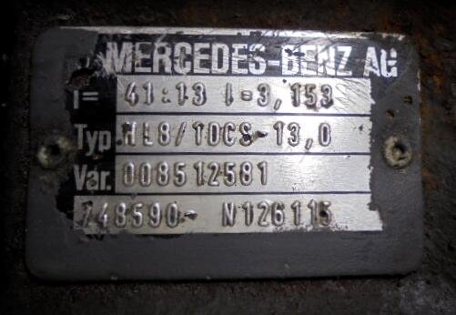 Grupo diferencial HL8 13X41 Mercedes  - 1