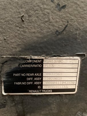 Nez-de-pont (différentiel) RSH1370C 13x41 Renault Premium DXI-320  - 1