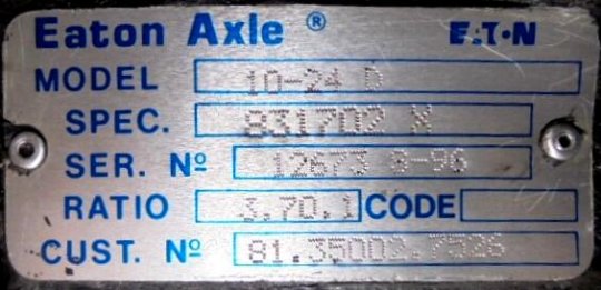 Grupo diferencial HY 0855 10X37 Man LC 8.224  - 1