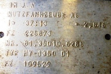 Differential unit HY 1350 13X37 Man TGA 18.480  - 1