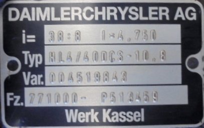 Grupo diferencial Mercedes Atego 1223  - 1
