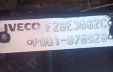 Moteur F2 BE 3682 C Iveco 491E  - 1