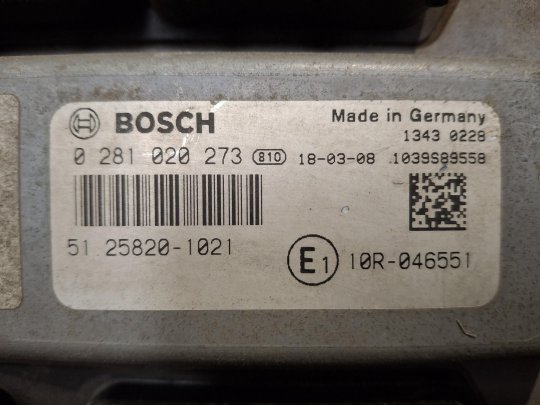 Centralita motor 0281020273 Man TGX 18.460  - 1