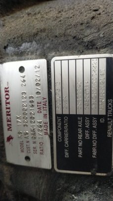 Grupo diferencial MS 17X 14x37 Renault Magnum 480 dxi  - 1