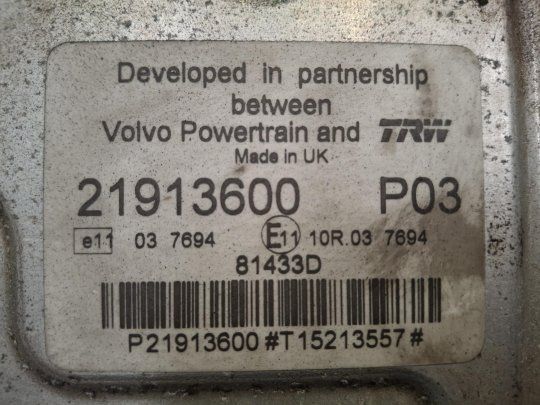 Engine control unit 21913600 P03 Renault D WIDE ZE  - 1