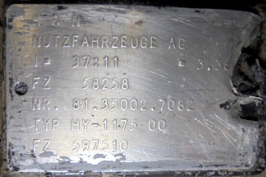 Grupo diferencial HY 1175 11X37 Man LC 18.224  - 1
